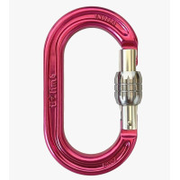 iclimb 210SLS 對稱性正O手鎖鋁合金鉤環 24kN 桃粉色